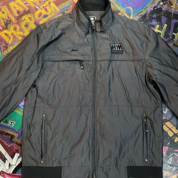 Ogio Henkels & McCoy Work windbreaker West Power Ops Embroidered, Custom ‘Josh’ - Picture 1 of 10